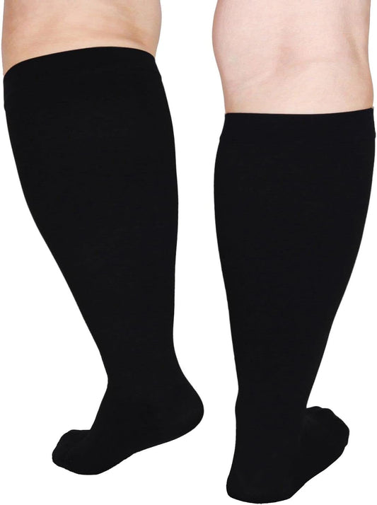 Compression Socks For Women Men,Plus Size Compression Socks Men Women,Wide Calf Compression Stocking.Extra Large Compression Socks.
