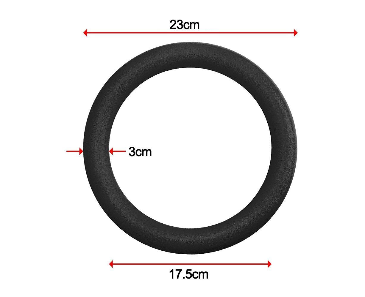 Gymnastics Rings with Adjustable Straps – Home Gym Pull Up & Bodyweight Training Rings