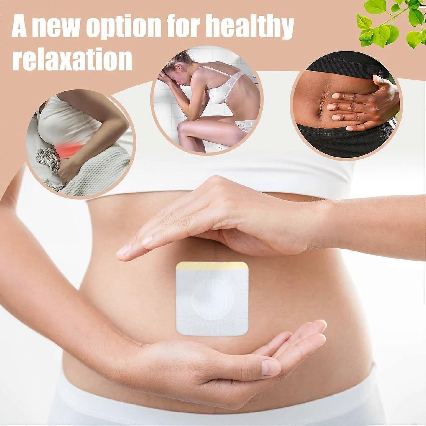 20Pcs Disposable Castor Oil Pack Wrap Belly Button, Highly Absorbent