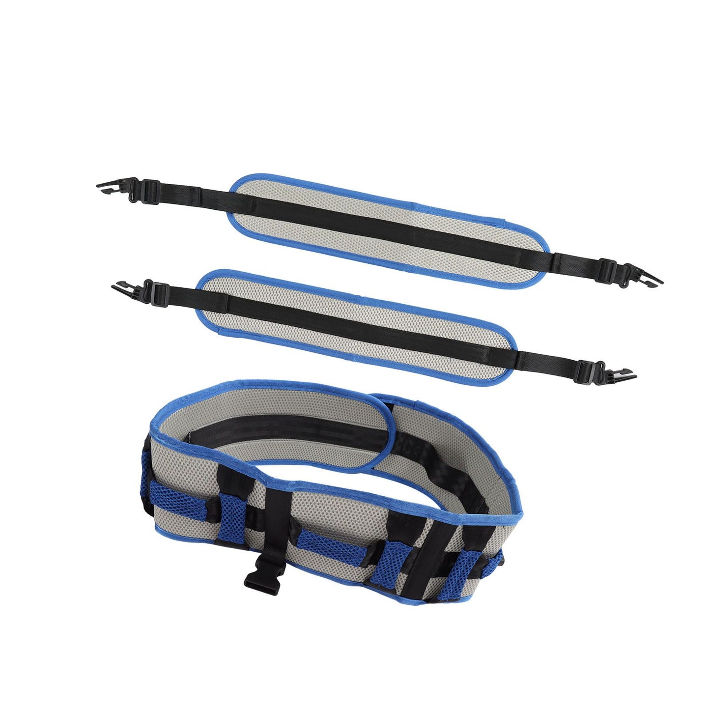 Transfer Belt with Leg Loops - Stable EVA Gait Belt for Patients & Elderly L