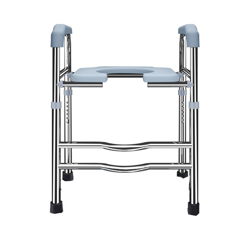 Adjustable Raised Toilet Seat with Cushion – Heavy Duty 150kg