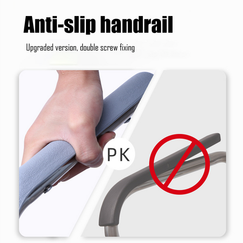 Adjustable Raised Toilet Seat with Cushion – Heavy Duty 150kg