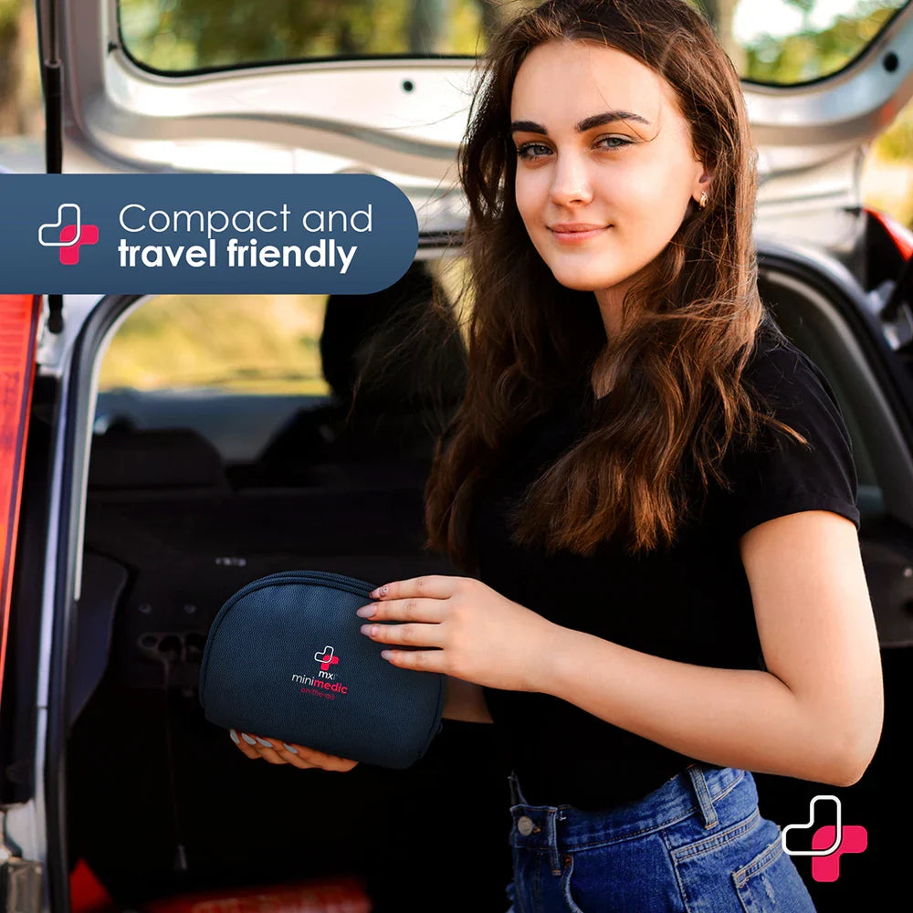 Minimedic On-The-Go First Aid Kit – Compact Emergency Medical Kit for Travel, Car, Camping & Everyday Use