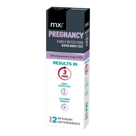 MX Health Pregnancy Midstream Test – 2 Tests – Early Detection, Easy-to-Use Home Pregnancy Test