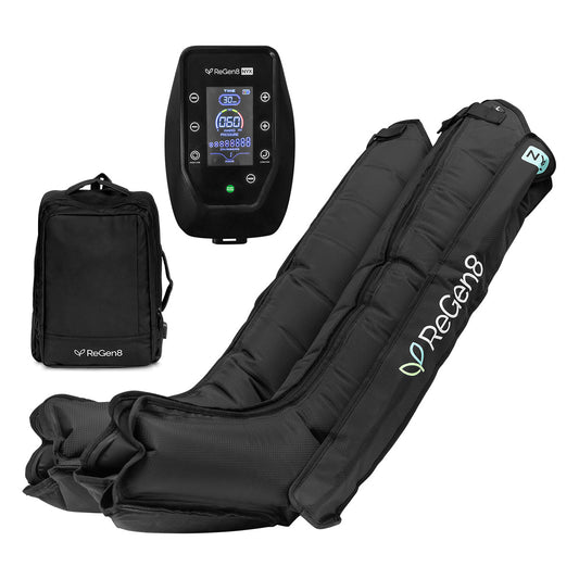 Regen8 Nyx 8-Chamber Compression Recovery Boots – Muscle Recovery, Circulation & Swelling Relief