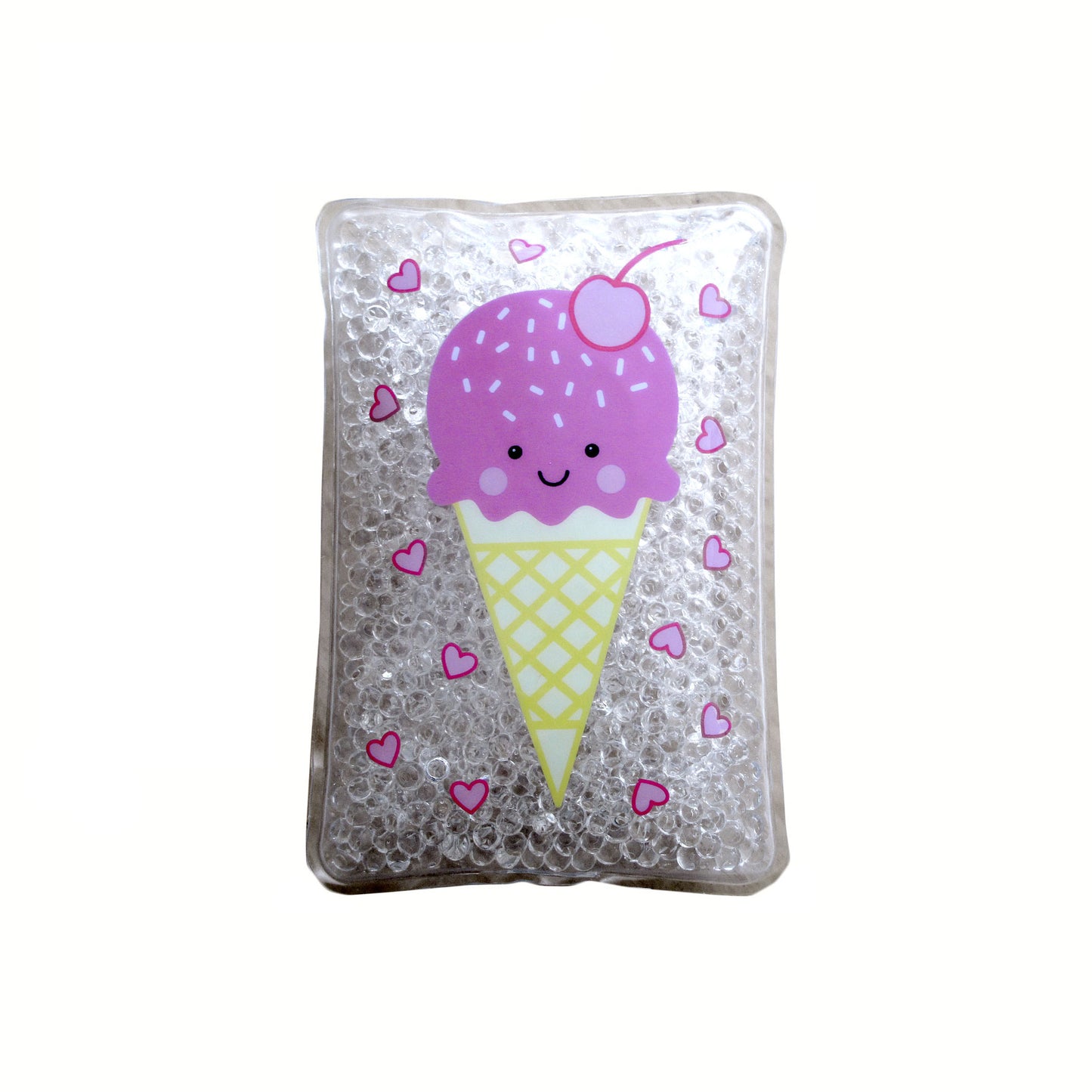 Gel Bead Hot/Cold Pack for Kids - Reusable, Soft, and Pliable for Bumps, Bruises, and Headaches