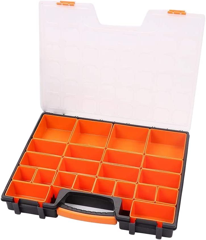 Large First Aid Storage Box with 22 Compartments – Organise Medical Supplies with Ease