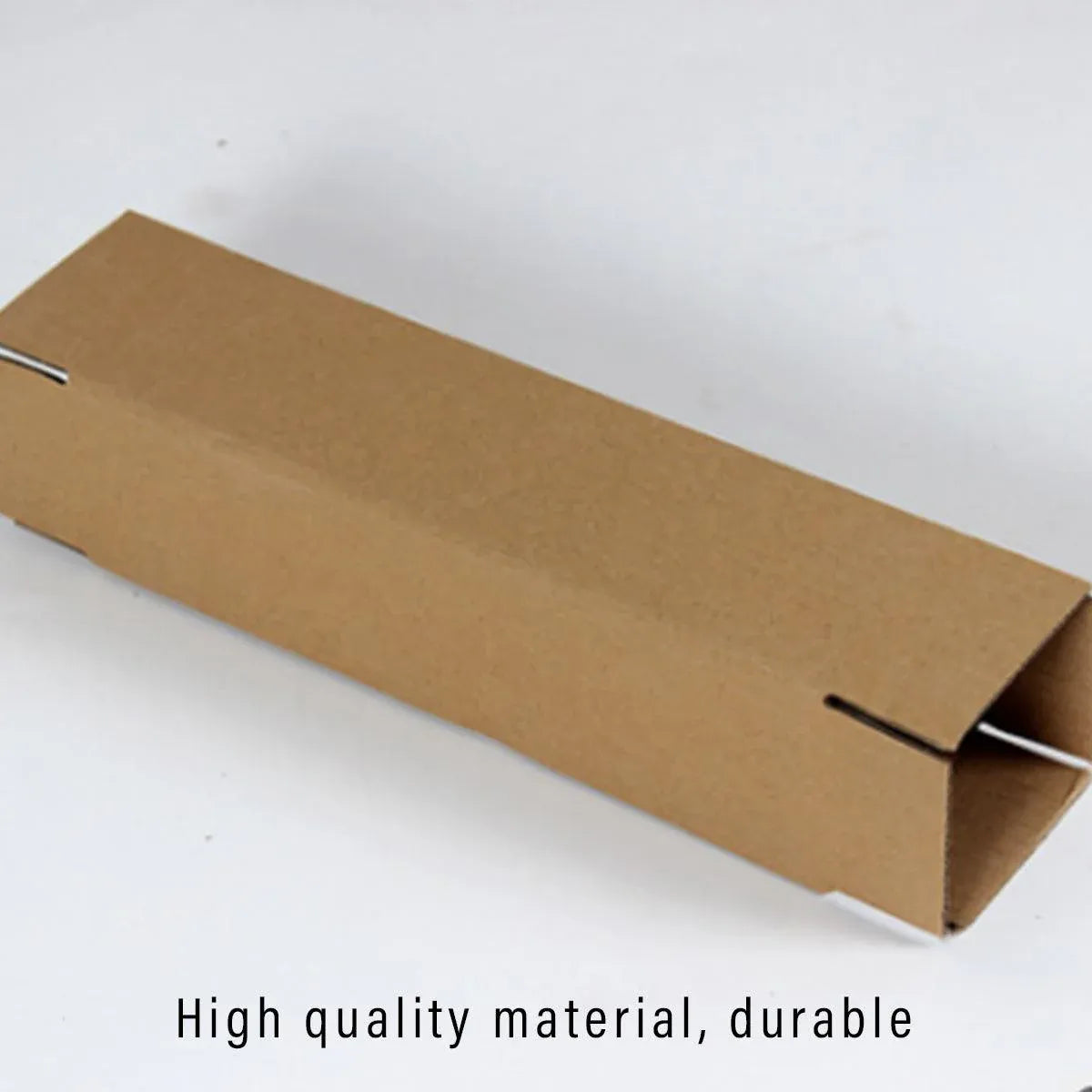 50pcs Long Strip Carton Flat Square Durable Shipping Boxes for Packaging Storage - 6.5cm x 6.5cm x 28cm