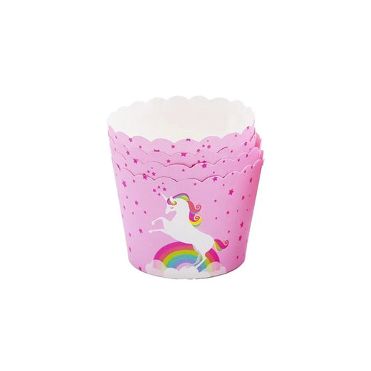 500pcs Colorful Cupcake Muffin Baking Cups Greaseproof Nonstick Paper Liners - Cupcake-500pcs-DJMCB