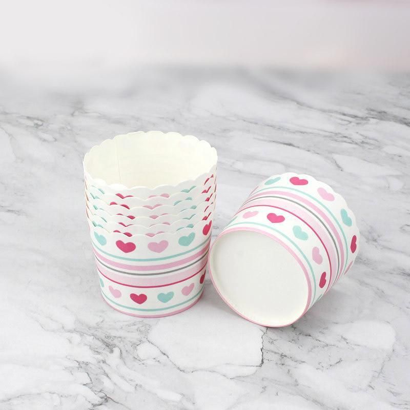 500pcs Colorful Cupcake Muffin Baking Cups Greaseproof Nonstick Paper Liners - Cupcake-500pcs-LSFTN