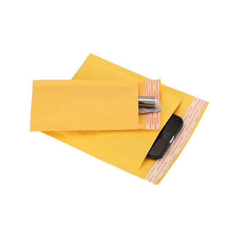 25PCS Poly Bubble Mailer Yellow Colour Multi-Size Plastic Padded Bag - 25PCS-20*21CM