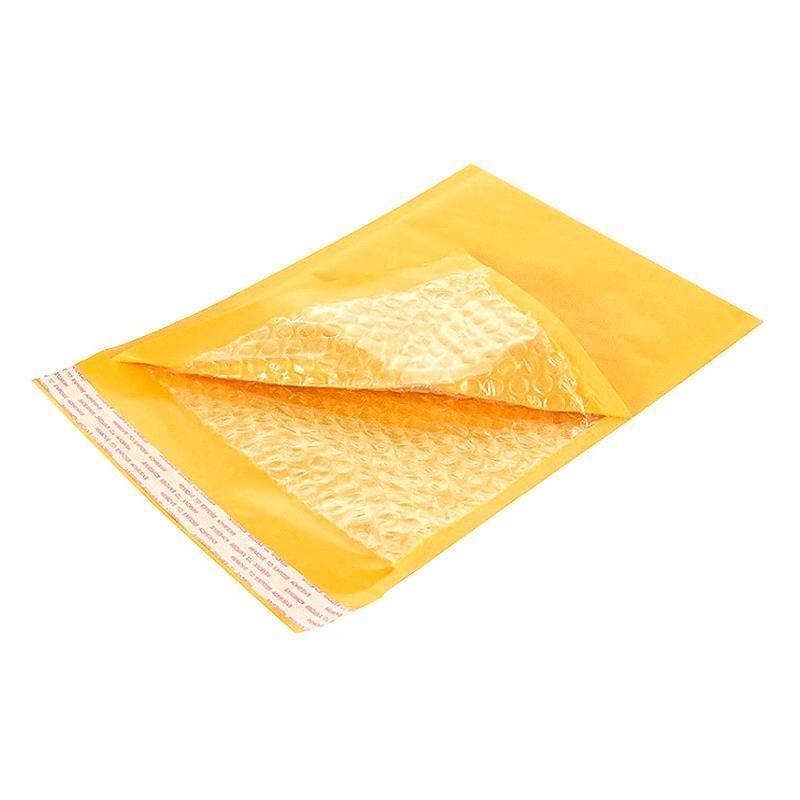25PCS Poly Bubble Mailer Yellow Colour Multi-Size Plastic Padded Bag - 25PCS-20*21CM