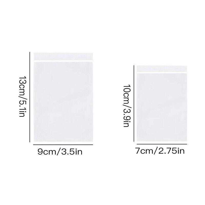 100X Bulk Clear Resealable PE Plastic Zip Bags - 20*28cm 100PCS