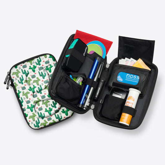 Glucology Diabetes Travel Case – Compact Insulin & Glucometer Organiser