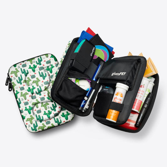 Glucology Diabetes Travel Case – Large Insulin & Glucometer Organiser