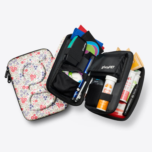 Glucology Diabetes Travel Case – Large Insulin & Glucometer Organiser