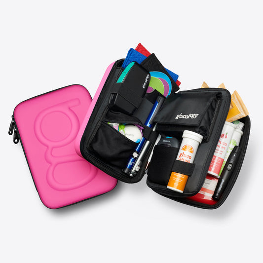 Glucology Diabetes Travel Case – Large Insulin & Glucometer Organiser