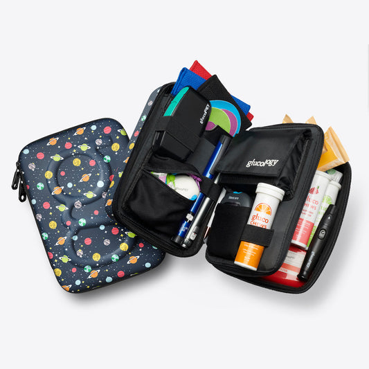 Glucology Diabetes Travel Case – Large Insulin & Glucometer Organiser