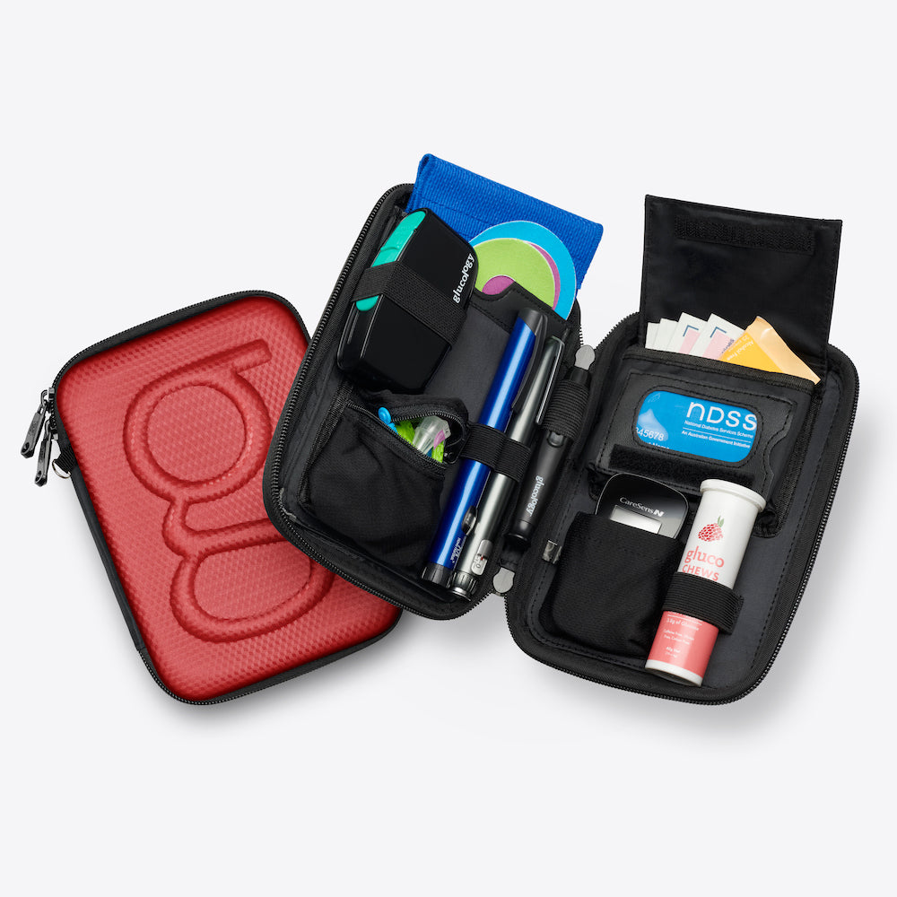 Glucology Diabetes Travel Case – Compact Insulin & Glucometer Organiser