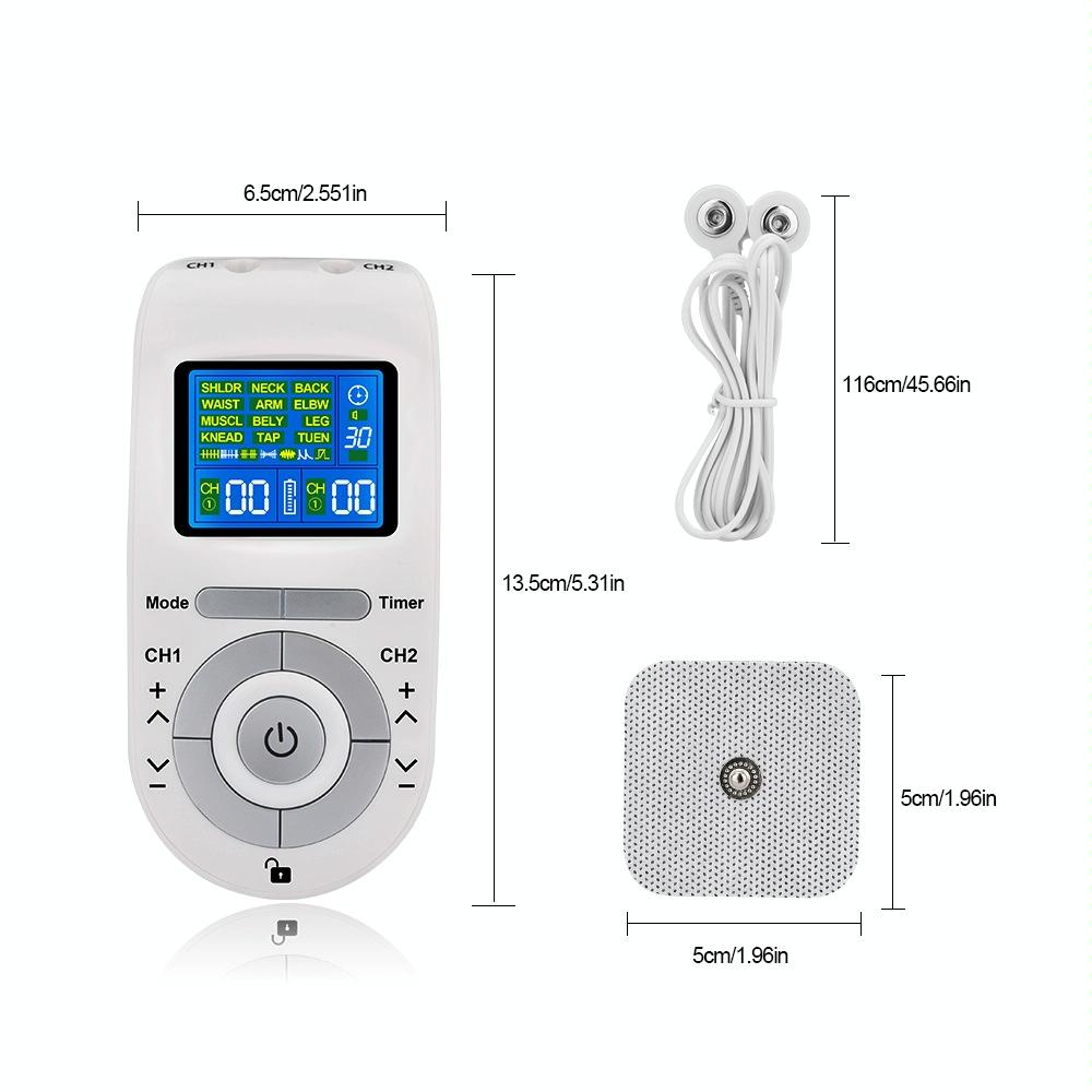 12 Mode Tens Machine For Pain Relief Period Pain and Massage Therapy
