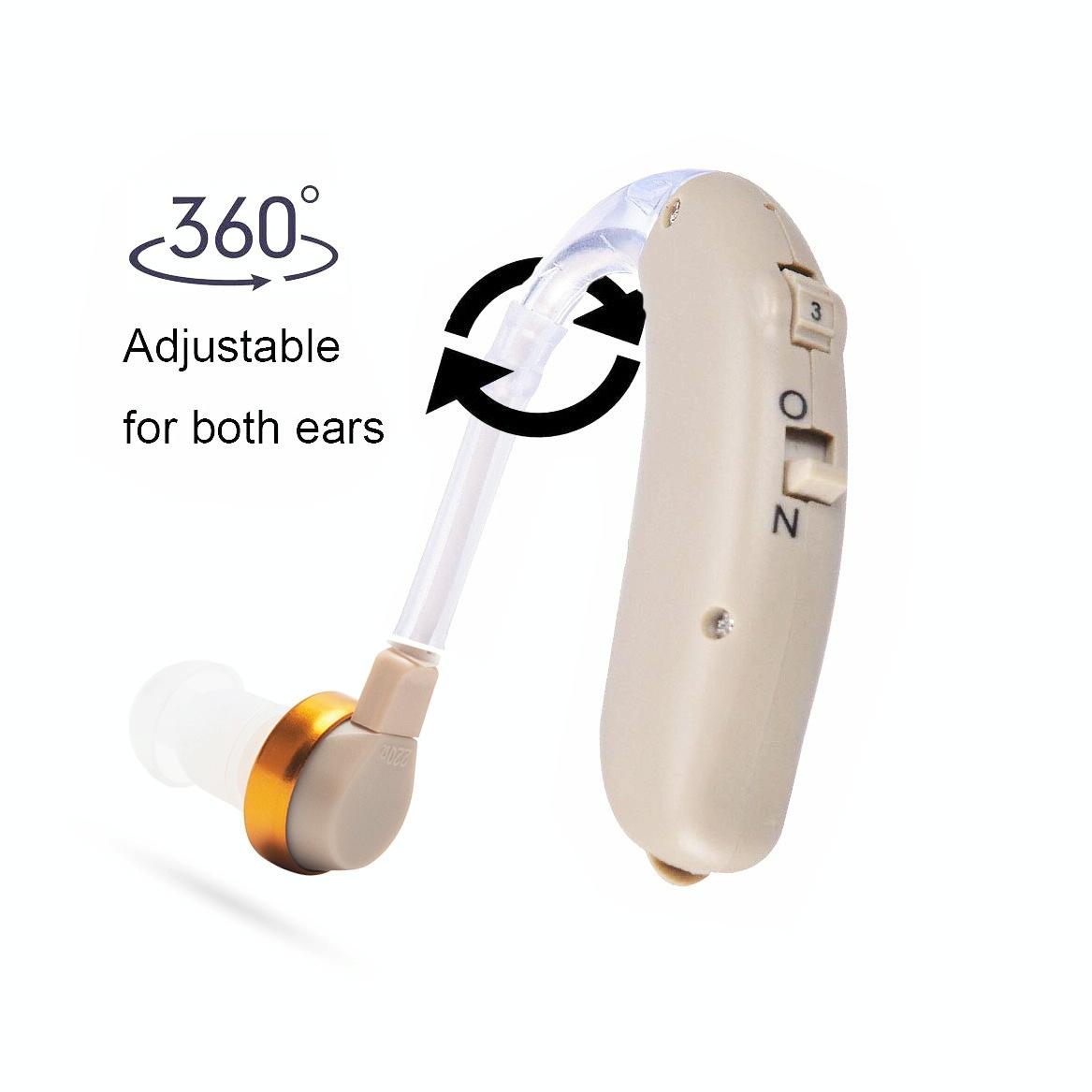 Earhook Hearing Aid Sound Amplifier Dc 1.5V