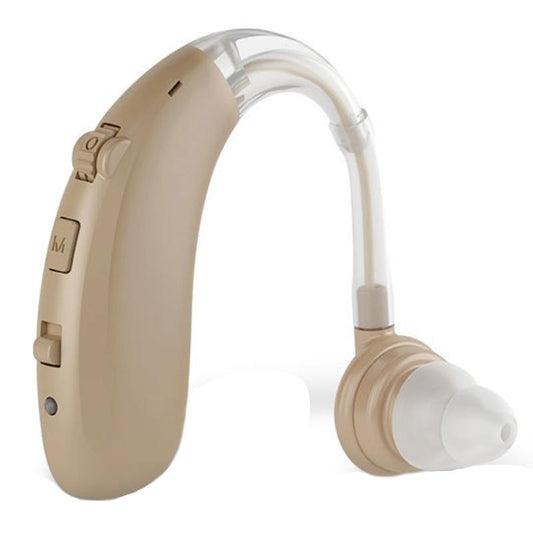Earhook Hearing Aid With Usb Charging Noise Reduction - Skin-Colour