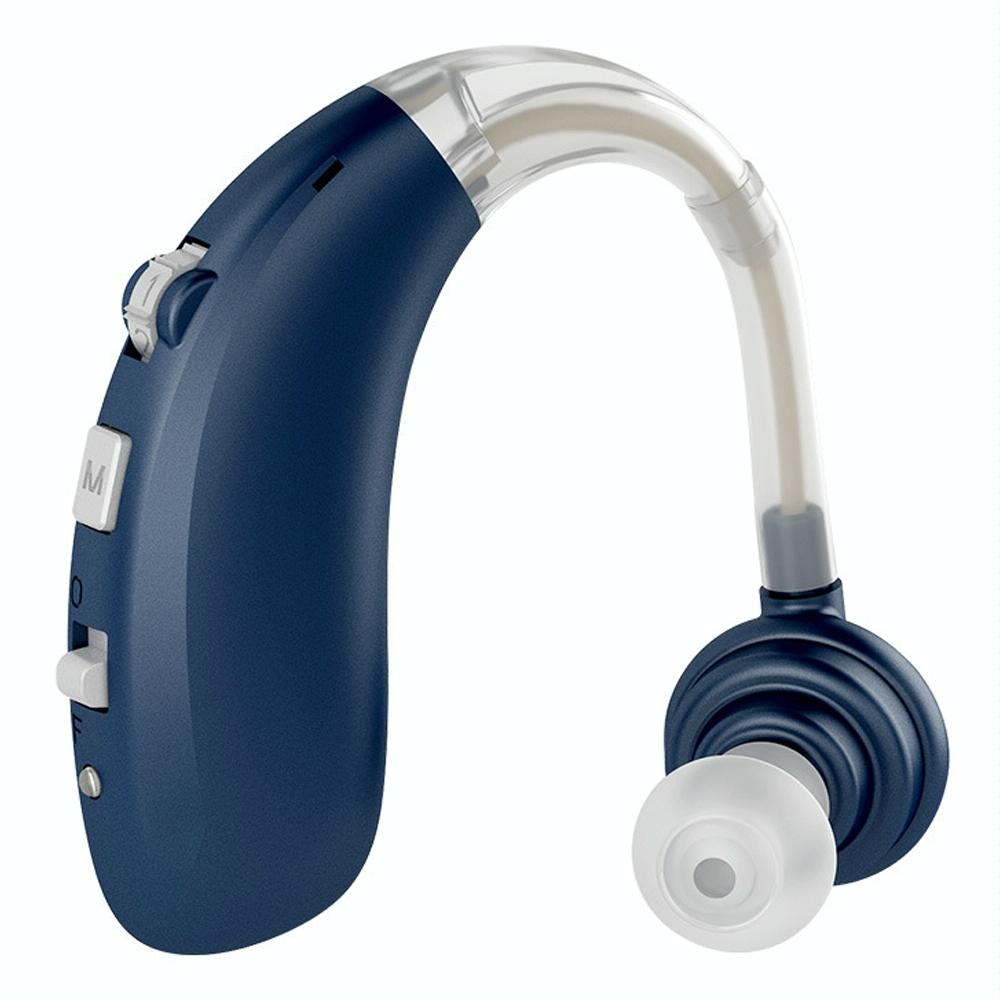 Earhook Hearing Aid With Usb Charging Noise Reduction - Skin-Colour