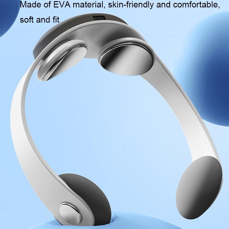 Microcurrent Cervical Massager Tens Neck Pulse Device White Tens Machine