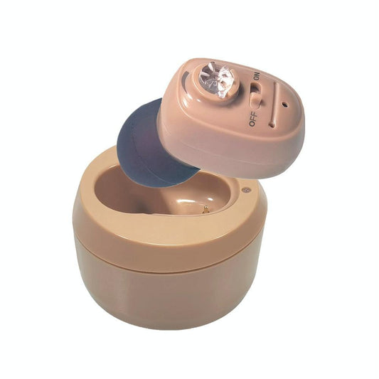 Rechargeable Invisible Cic Hearing Aid Skin Color