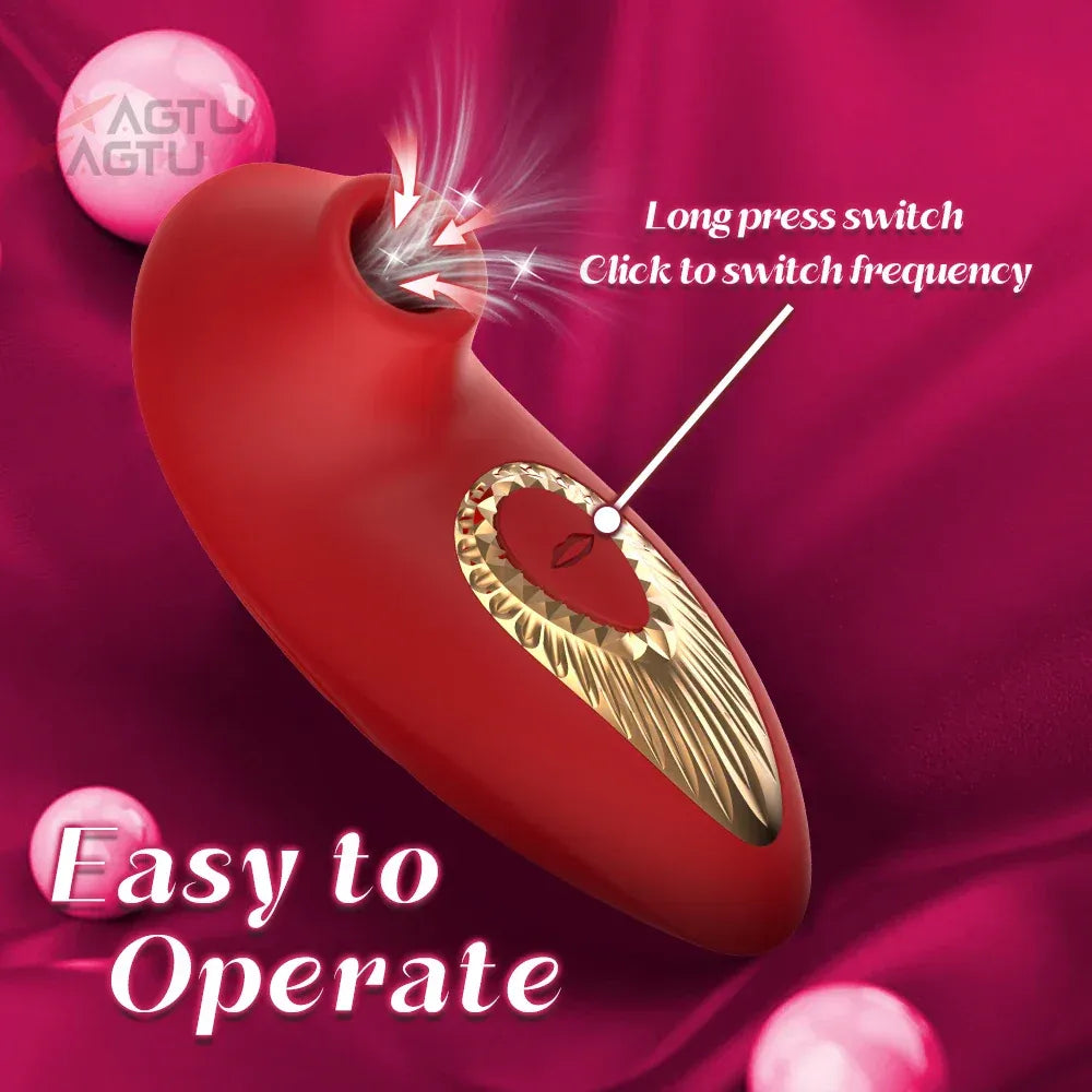 10 Modes Clit Sucker Vibrator Female Masturbator Nipple Stimulator - Gm41 Green