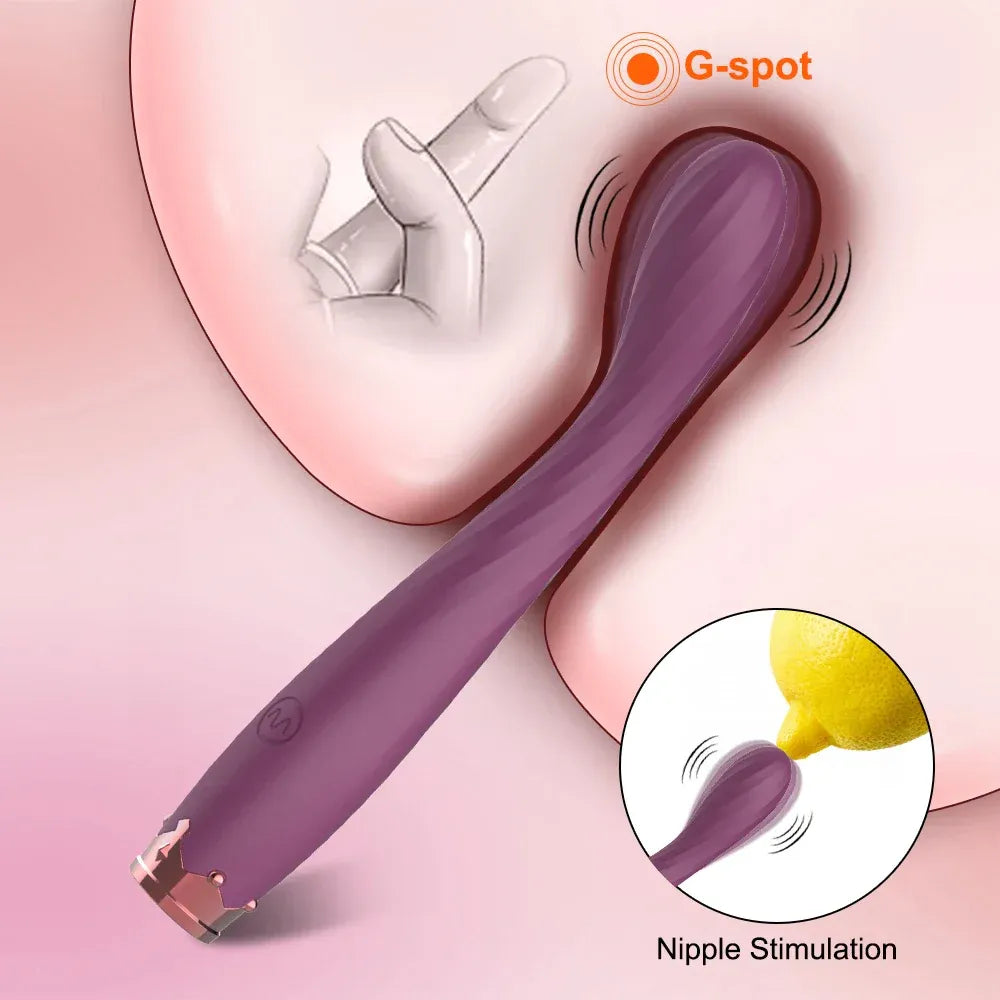 Vagina Vibrator for Women Clit Nipple Stimulator G Spot Pleasure Female Masturbator - Zd061 Pink