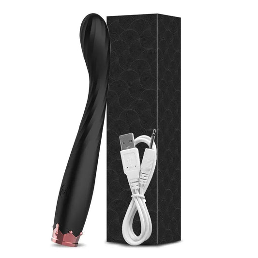 Vagina Vibrator for Women Clit Nipple Stimulator G Spot Pleasure Female Masturbator - Zd060 Black