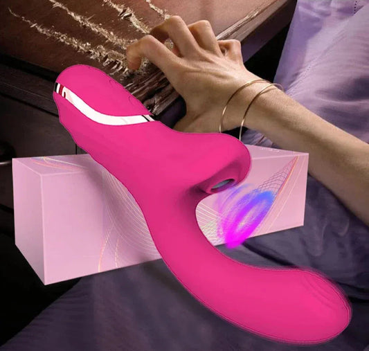 Clitoral Sucking Vibrator 20 Modes for Female Pleasure - Red