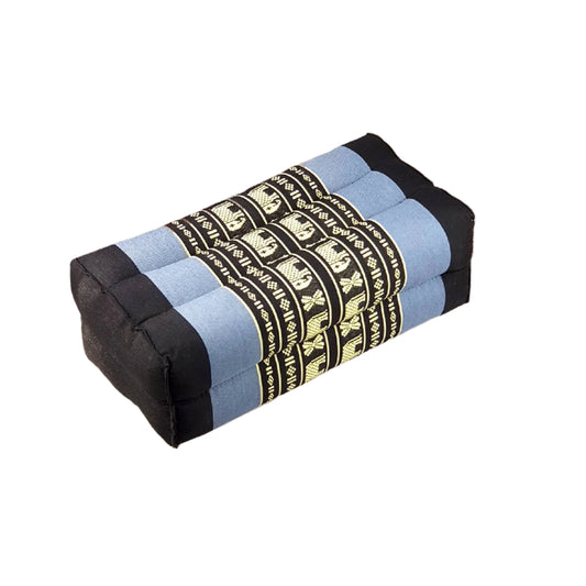 Handmade Yoga Block Meditation Cushion – Organic Kapok Thai Pillow for Yoga and Posture Support