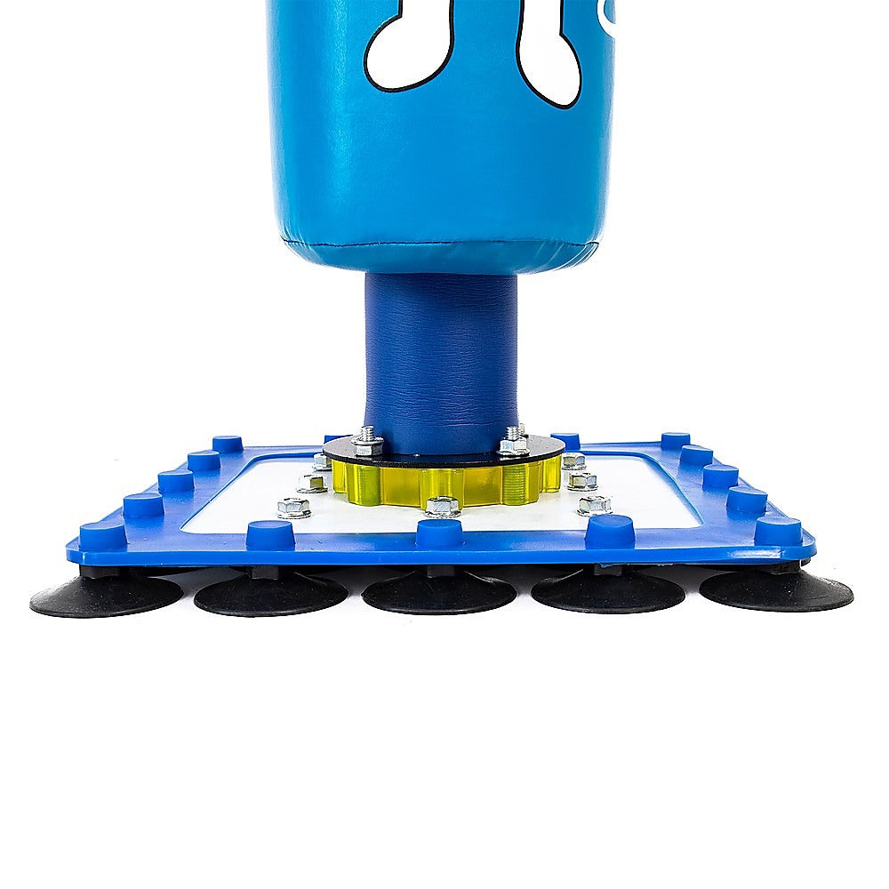 Kids Freestanding Boxing Training Punch Bag with Suction Base – Adjustable Height (Up to 150cm)