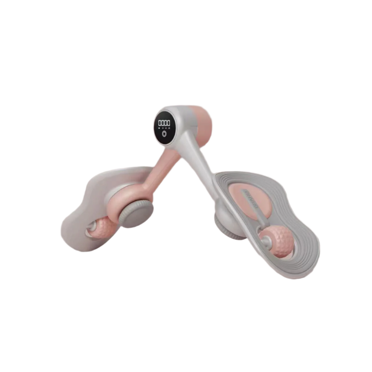 Pink Multi-Function Pelvic Floor Muscle Trainer – LCD Display, 360° Rotatable Thigh Trimmer for Postpartum Recovery