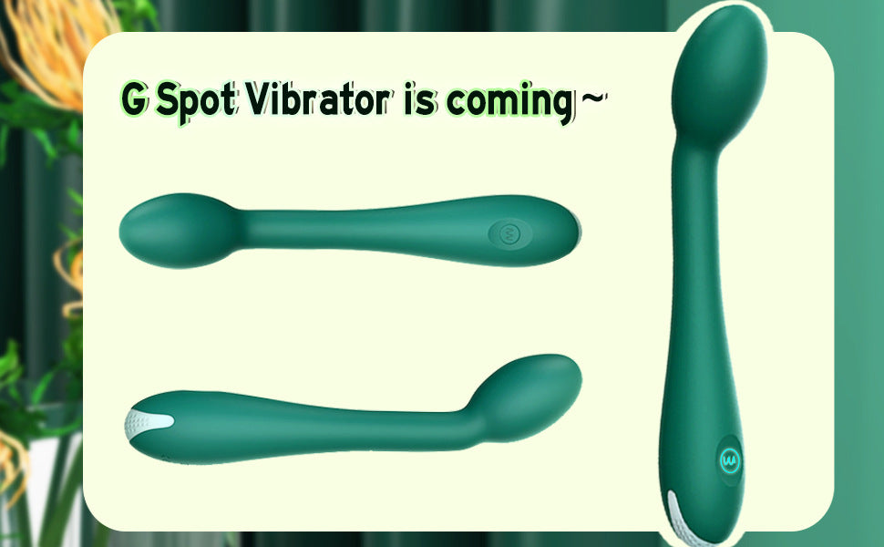 Green G-Spot Vibrator with 12 Vibration Modes - Unisex Pleasure Toy