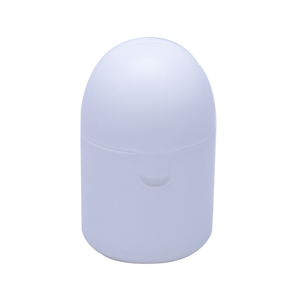 2PCS Reusable Medical Grade Silicone Menstrual Cup(XS Size) & 2PCS Matching Sterilizer Box - Microwave Safe Disinfector Case, Heat Resistant 130°C (White Set)
