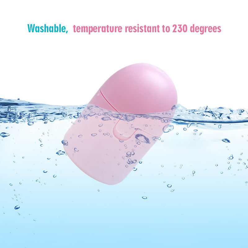 2PCS Reusable Medical Grade Silicone Menstrual Cup(XS Size) & 2PCS Matching Sterilizer Box - Microwave Safe Disinfector Case, Heat Resistant 130°C (White Set)