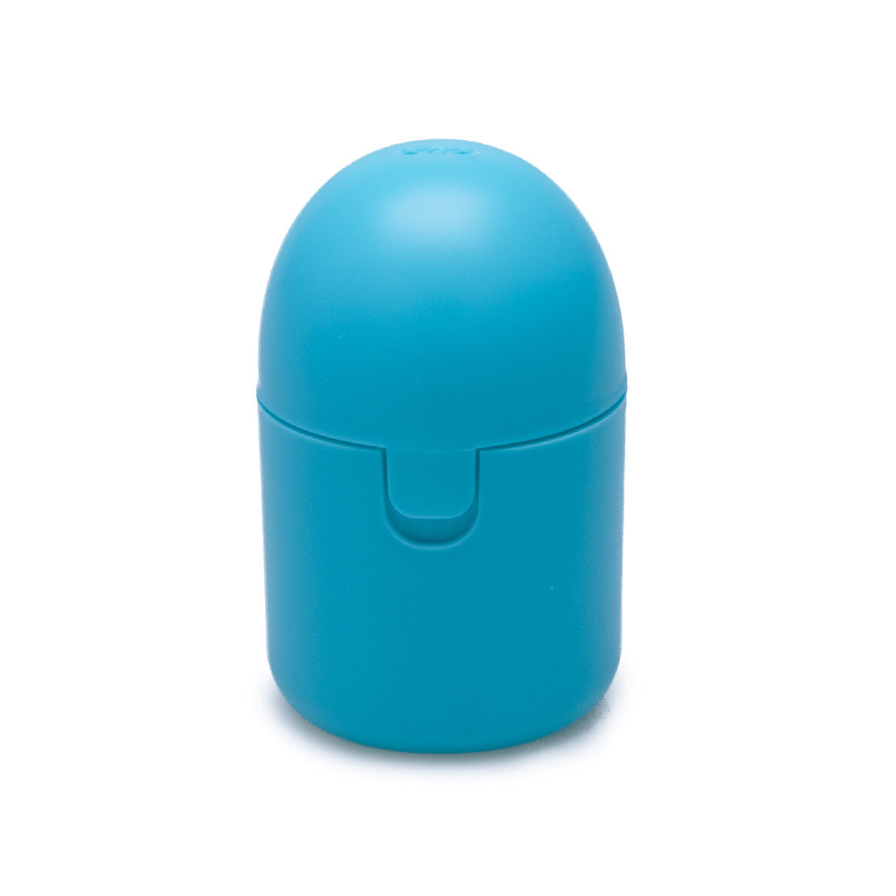 2PCS Medical Silicone Menstrual Cup L + Sterilizer Box - Microwave Safe (Blue)