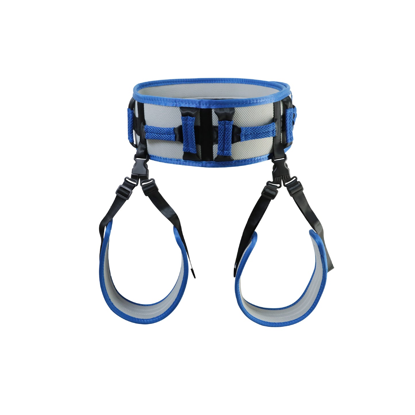Size L Blue Rehab Waist Belt - Gait & Transfer Aid for Elderly & Post-Stroke