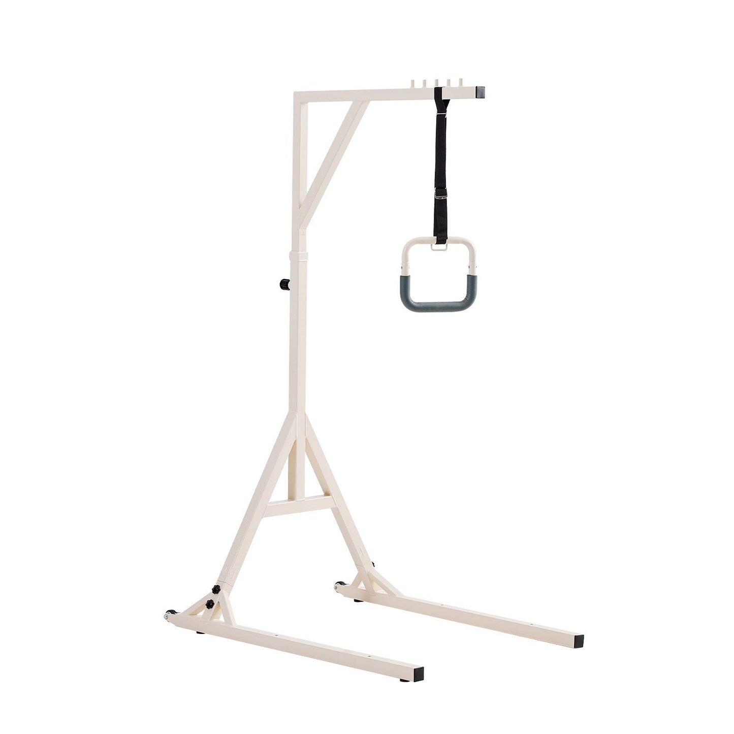 Trapeze Bar for Bed - Height-Adjustable Pull Up Assist Bar 350LBS with Floor Stand