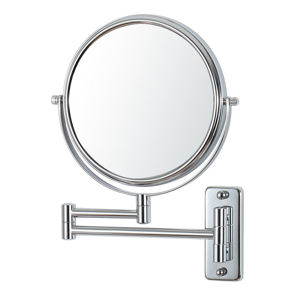 Wall Mounted Makeup Mirror – Round (3x & 1x Dual-Sided)