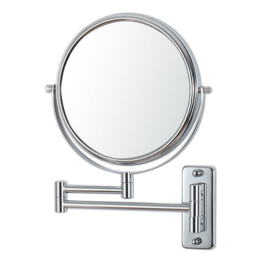 Wall Mounted Makeup Mirror – Round (3x & 1x Dual-Sided)