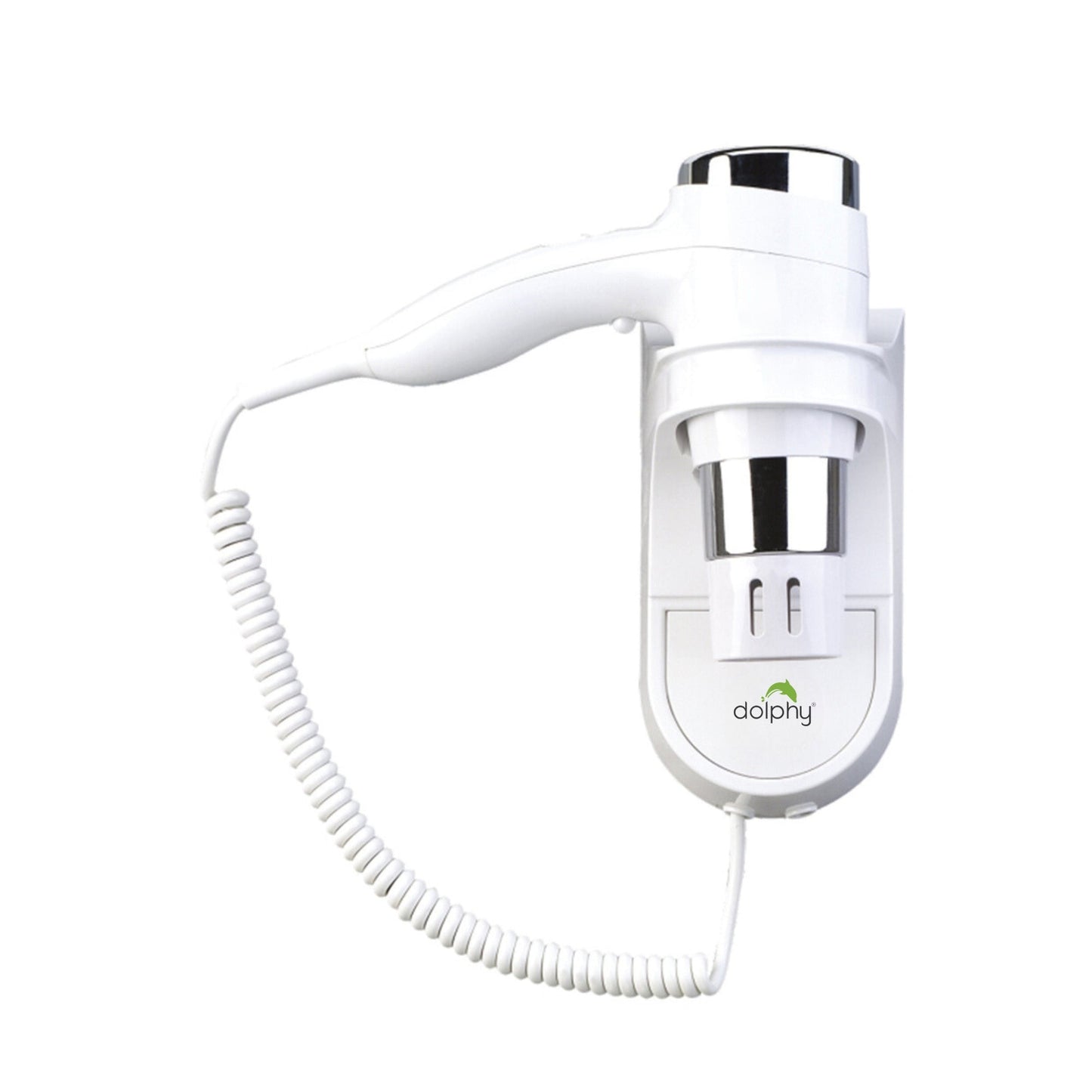 Commercial Wall-Mount Hair Dryer 1600-1875W - White