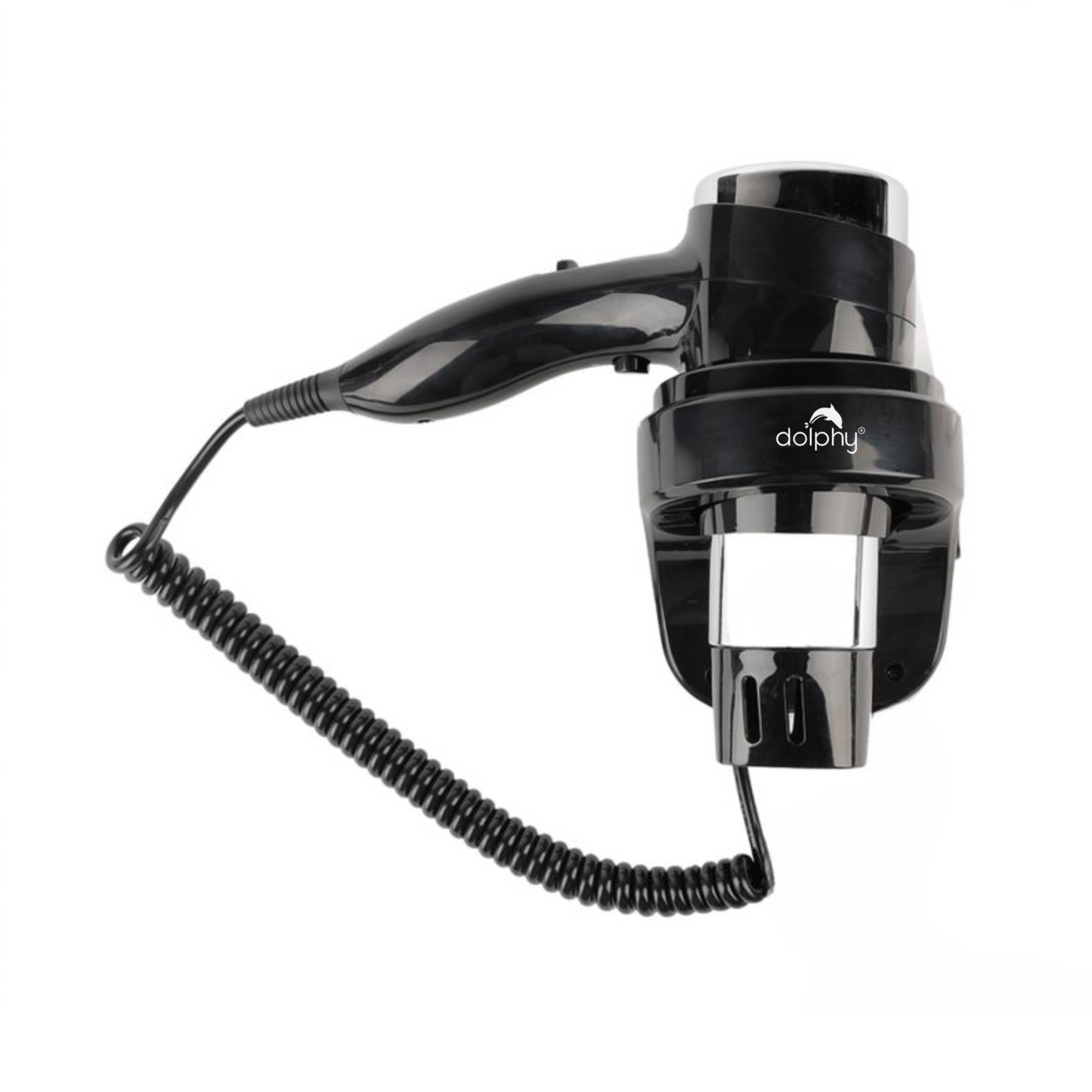 Commercial Wall-Mount Hair Dryer 1600-1875W - Black