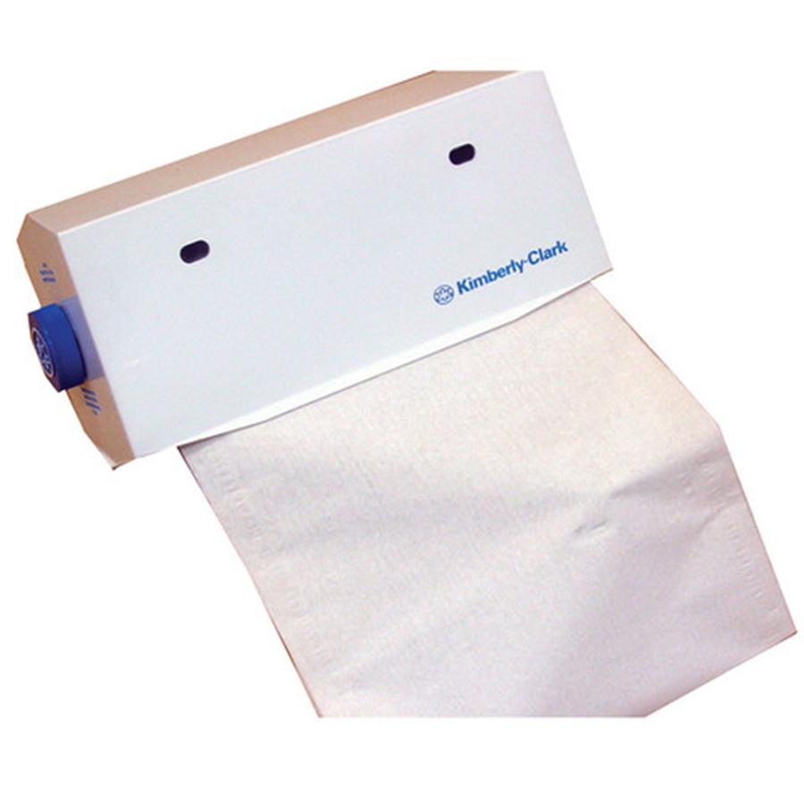 Halyard Versa Towel Dispenser – Wall-Mounted ABS Plastic Holder for 4210 & 4220 Rolls, Available in Small & Large Sizes
