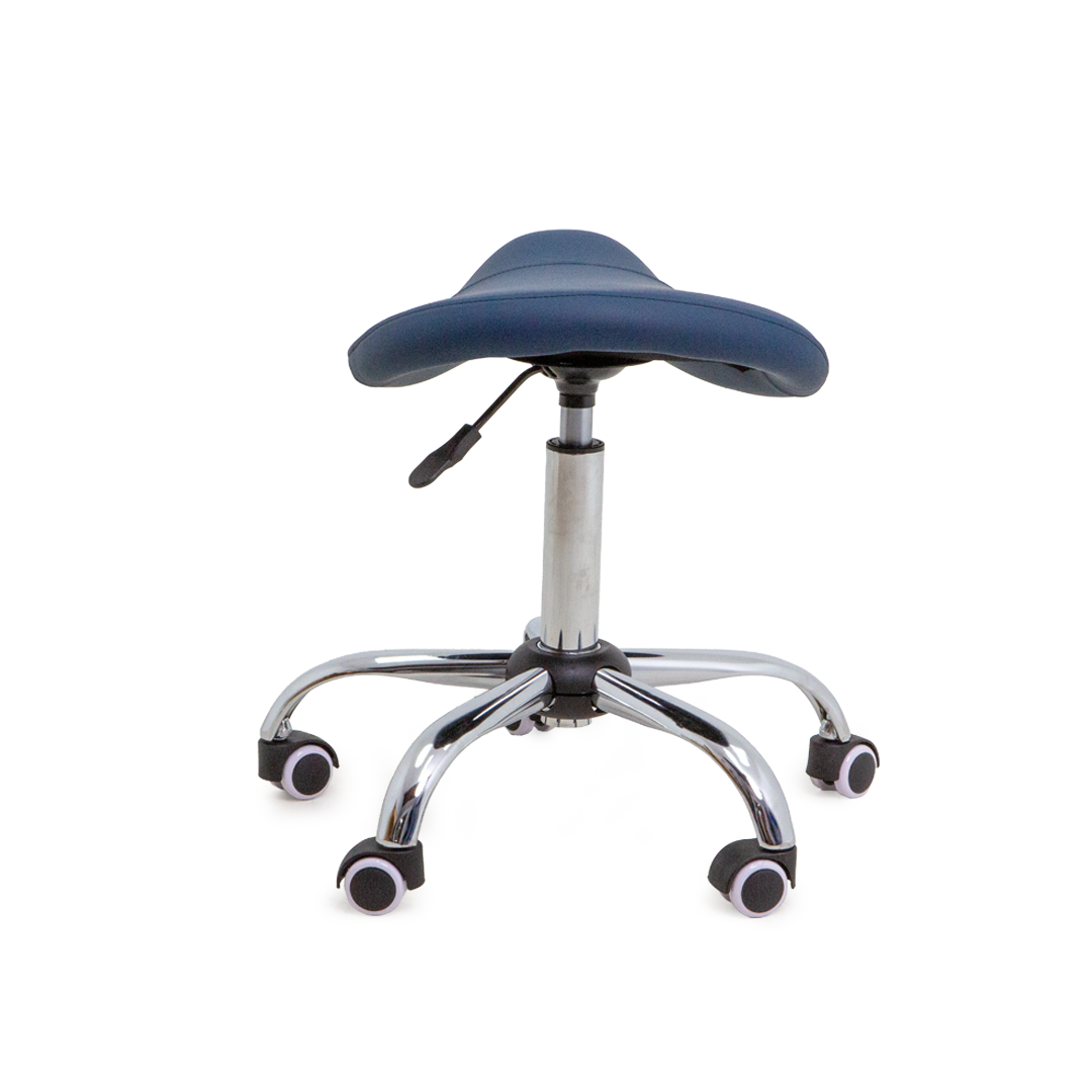 Saddle Stool - Ergonomic Office & Workshop Seating, Durable & Adjustable