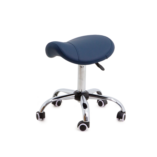 Saddle Stool - Ergonomic Office & Workshop Seating, Durable & Adjustable