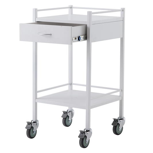 Victor Powder Coated Trolley With Drawer